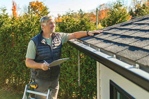 Professional Flat Roof Repair technician working in Hysham, MT